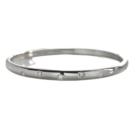 Silver bangle/Silver bracelet/ Designer Jewelry/ Luxury Designer