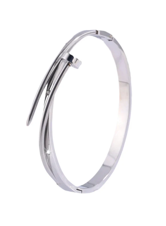 Silver bangle/Silver bracelet/ Designer Jewelry/ Luxury Designer