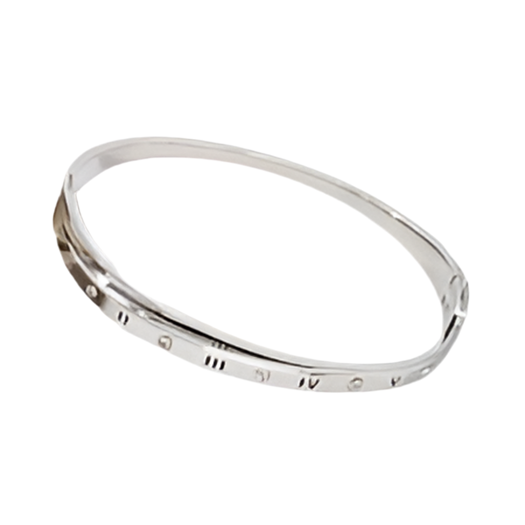 Silver bangle/Silver bracelet/ Designer Jewelry/ Luxury Designer