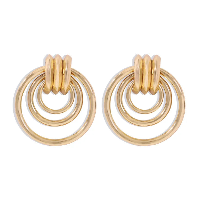 Jayla Gold Hoop Earrings