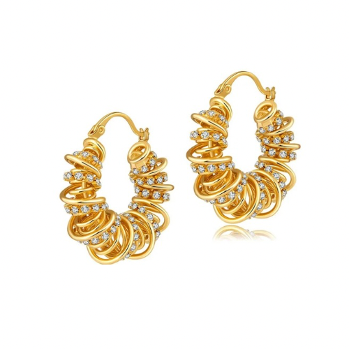 statement earrings/gold earrings/hoop earrings/gold hoops/ designer earrings/ luxury jewelry/ cute earrings