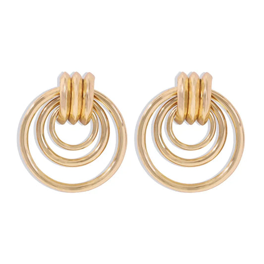 Jayla Gold Hoop Earrings